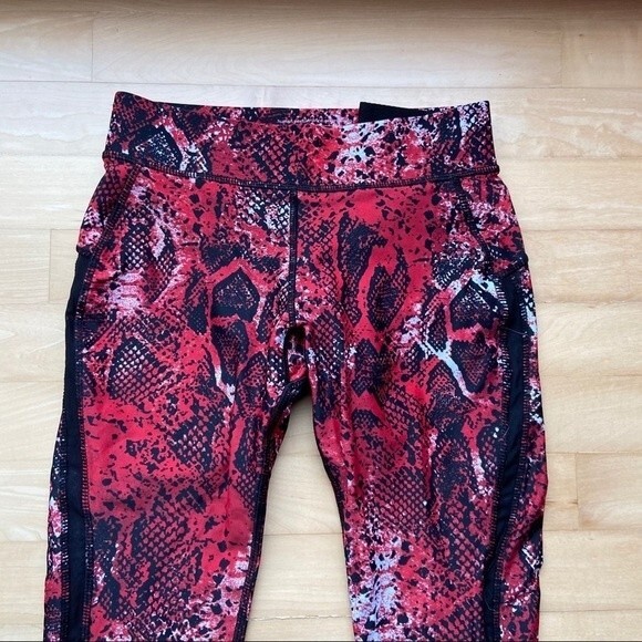 HPE Human Performance Engineering Snake Print Compression Leggings S - Picture 10 of 11